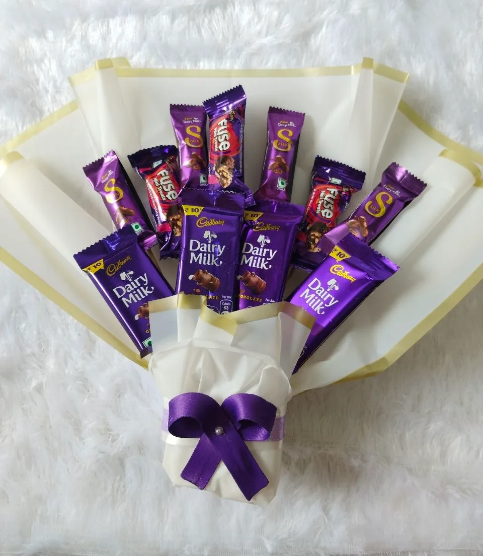 Dairy Milk chocolate bouquet