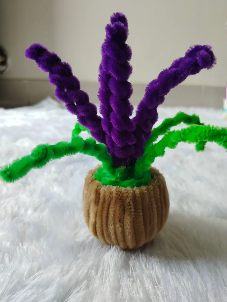 Lavender flower pot