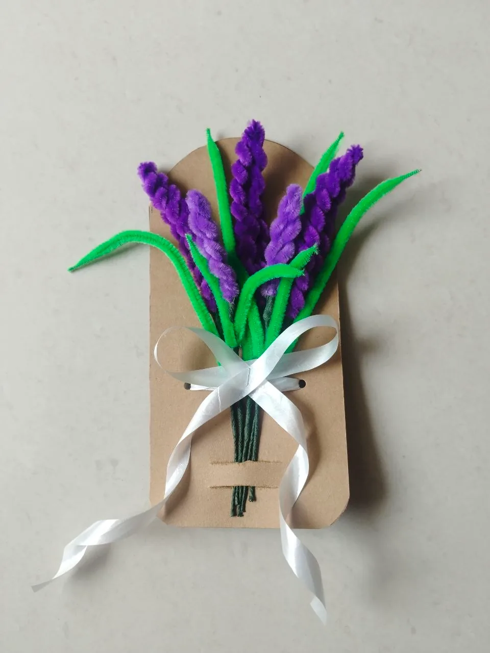 Lavender Flower Card