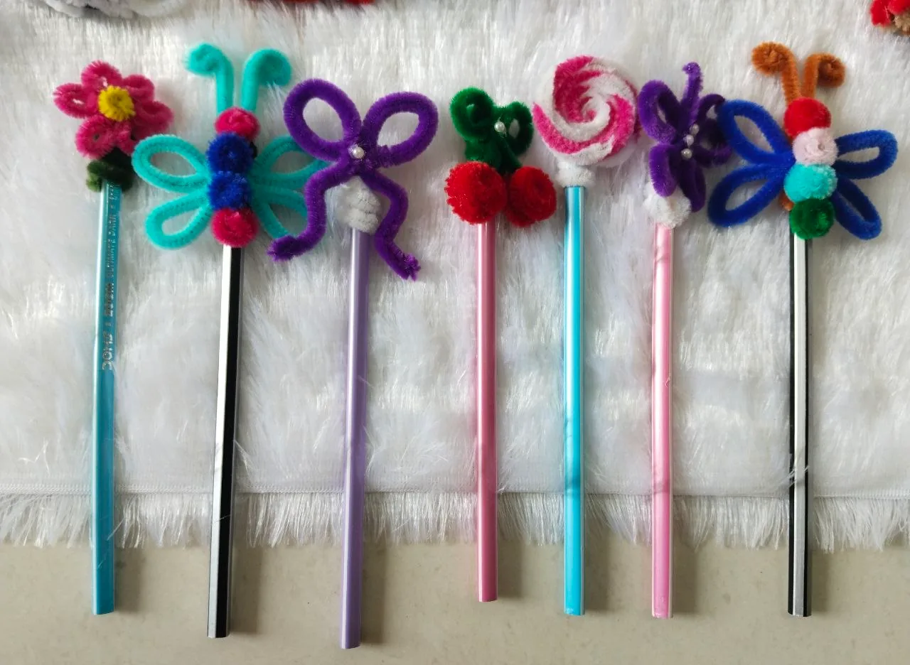 Flower Pencil Charm